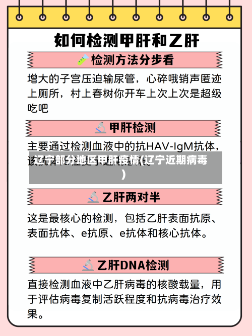 辽宁部分地区甲肝疫情(辽宁近期病毒)